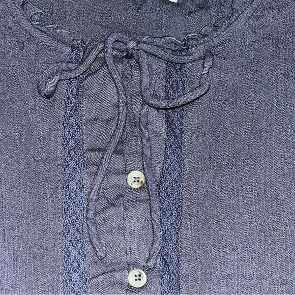 Women's O'Neill Dark Grey Button Front Dress - Picture 5 of 9